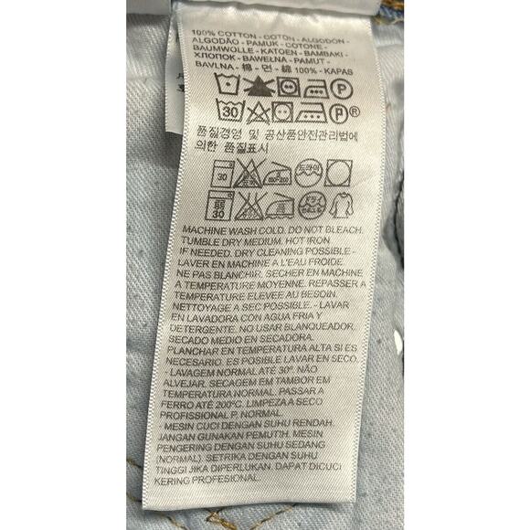 Levis 511 Jeans Mens 30X32 Blue Measures 29X31 Light Wash Straight Leg - Picture 5 of 6